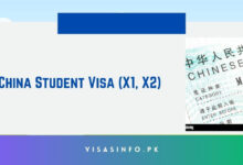 China Student Visa (X1, X2)