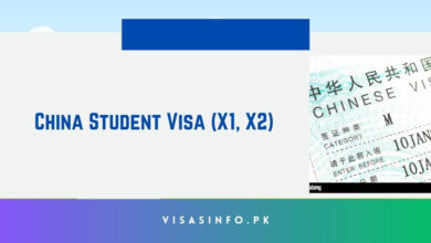 China Student Visa (X1, X2)