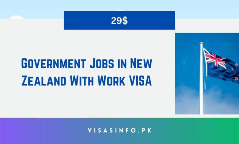 Government Jobs in New Zealand With Work VISA