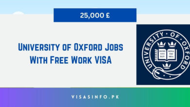 University of Oxford Jobs With Free Work VISA