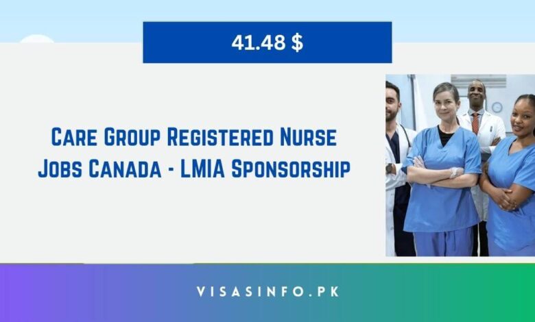 Care Group Registered Nurse Jobs Canada - LMIA Sponsorship