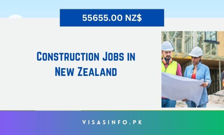 Construction Jobs in New Zealand