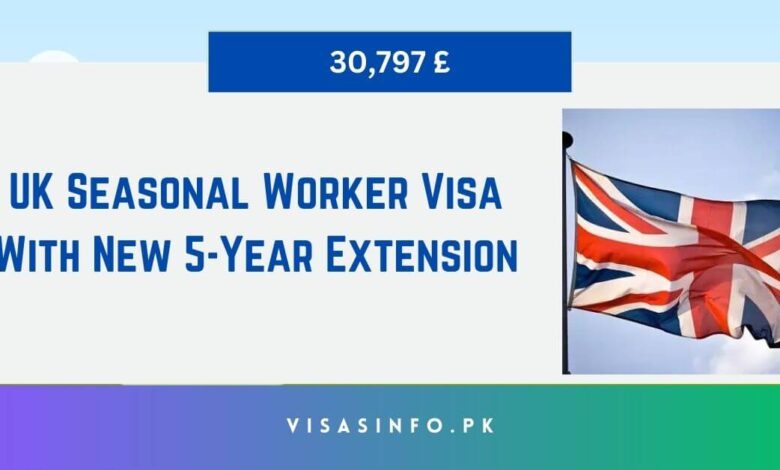 UK Seasonal Worker Visa With New 5-Year Extension