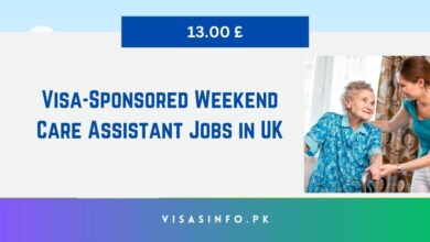 Visa-Sponsored Weekend Care Assistant Jobs in UK