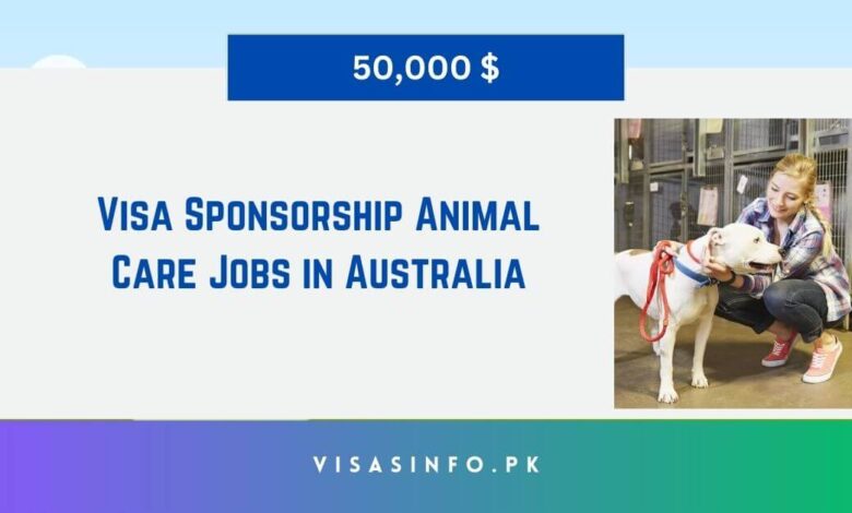 Visa Sponsorship Animal Care Jobs in Australia