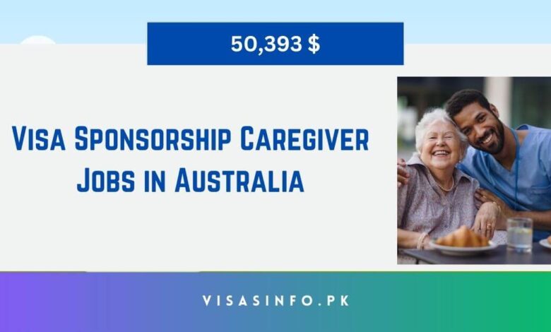 Visa Sponsorship Caregiver Jobs in Australia