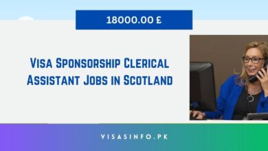 Visa Sponsorship Clerical Assistant Jobs in Scotland