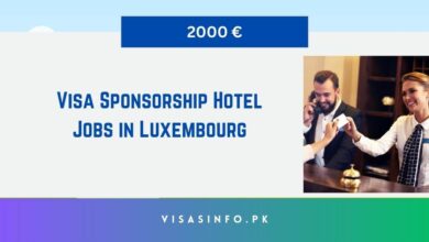 Visa Sponsorship Hotel Jobs in Luxembourg