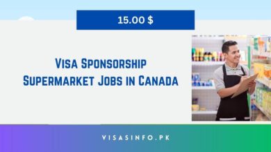 Visa Sponsorship Supermarket Jobs in Canada