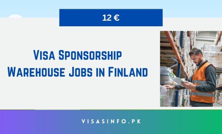 Visa Sponsorship Warehouse Jobs in Finland