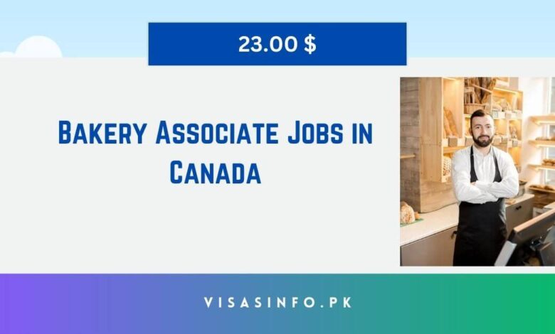 Bakery Associate Jobs in Canada