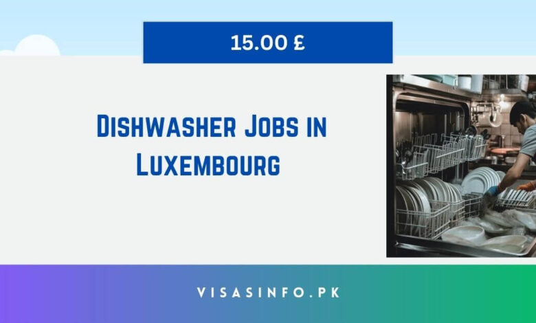 Dishwasher Jobs in Luxembourg