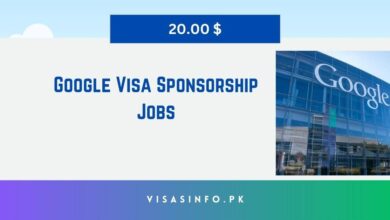 Google Visa Sponsorship Jobs