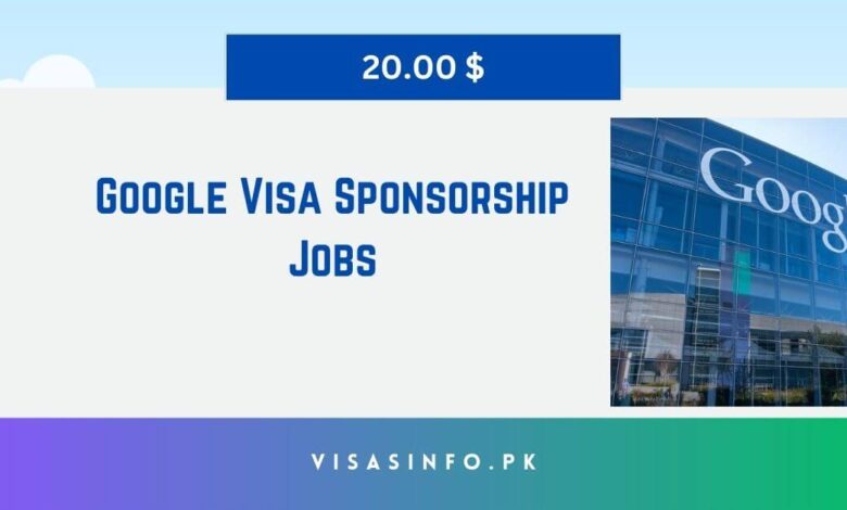 Google Visa Sponsorship Jobs