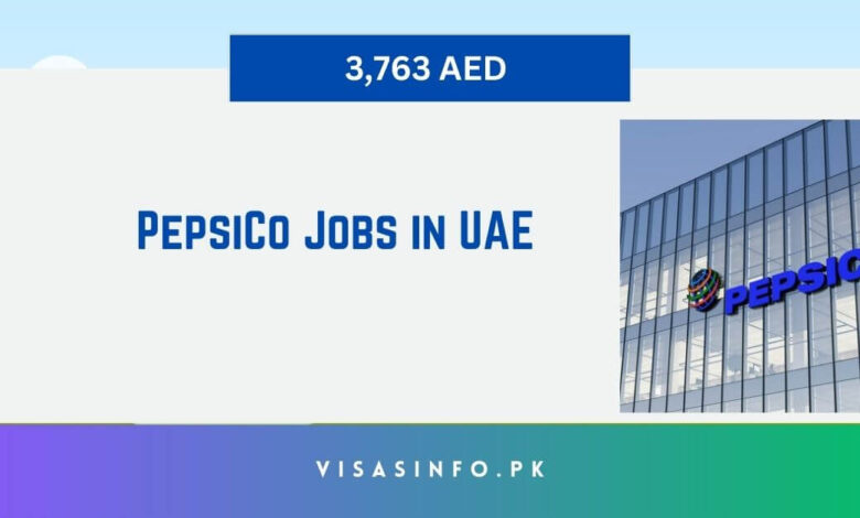 PepsiCo Jobs in UAE