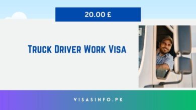 Truck Driver Work Visa