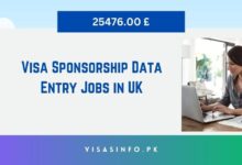 Visa Sponsorship Data Entry Jobs in UK