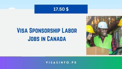 Visa Sponsorship Labor Jobs in Canada