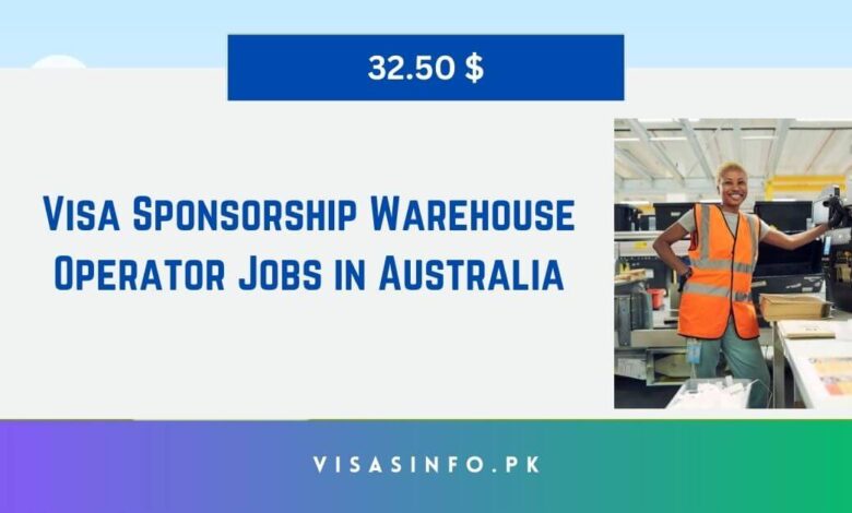 Visa Sponsorship Warehouse Operator Jobs in Australia