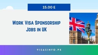 Work Visa Sponsorship Jobs in UK