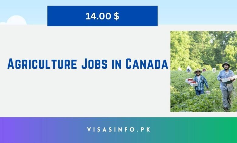 Agriculture Jobs in Canada