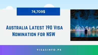 Australia Latest 190 Visa Nomination for NSW