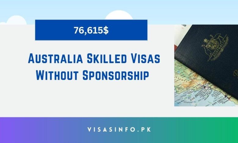 Australia Skilled Visas Without Sponsorship