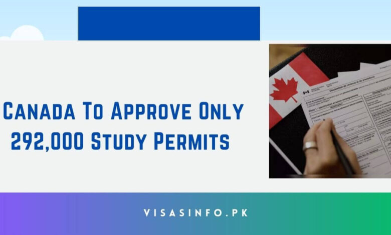 Canada To Approve Only 292,000 Study Permits