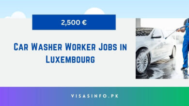 Car Washer Worker Jobs in Luxembourg