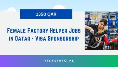 Female Factory Helper Jobs in Qatar - Visa Sponsorship