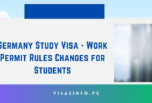 Germany Study Visa - Work Permit Rules Changes for Students