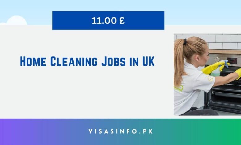 Home Cleaning Jobs in UK