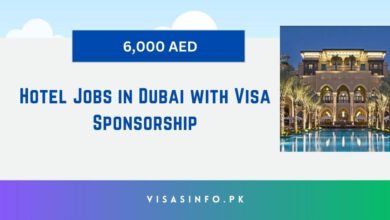 Hotel Jobs in Dubai with Visa Sponsorship