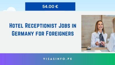 Hotel Receptionist Jobs in Germany for Foreigners