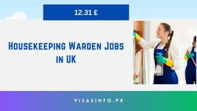 Housekeeping Warden Jobs in UK