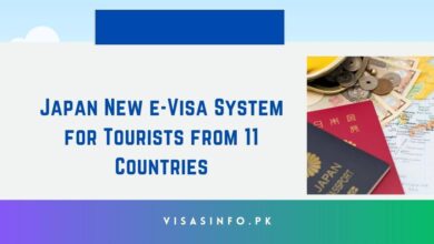 Japan New e-Visa System for Tourists from 11 Countries