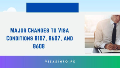 Major Changes to Visa Conditions 8107, 8607, and 8608