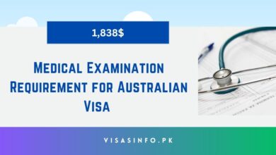 Medical Examination Requirement for Australian Visa