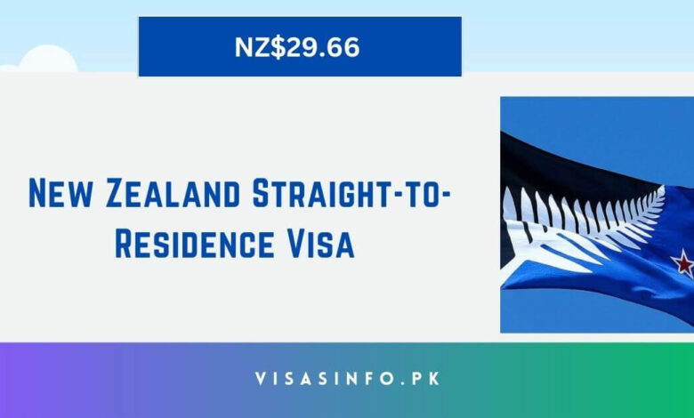 New Zealand Straight-to-Residence Visa