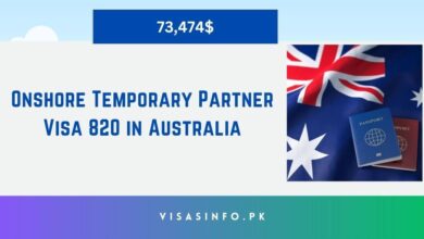 Onshore Temporary Partner Visa 820 in Australia