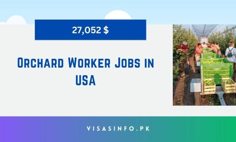 Orchard Worker Jobs in USA