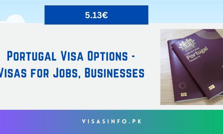 Portugal Visa Options - Visas for Jobs, Businesses