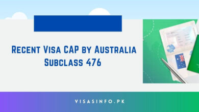 Recent Visa CAP by Australia Subclass 476