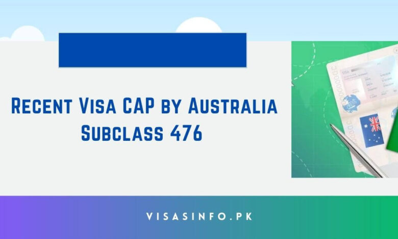 Recent Visa CAP by Australia Subclass 476