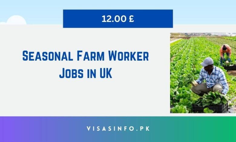 Seasonal Farm Worker Jobs in UK