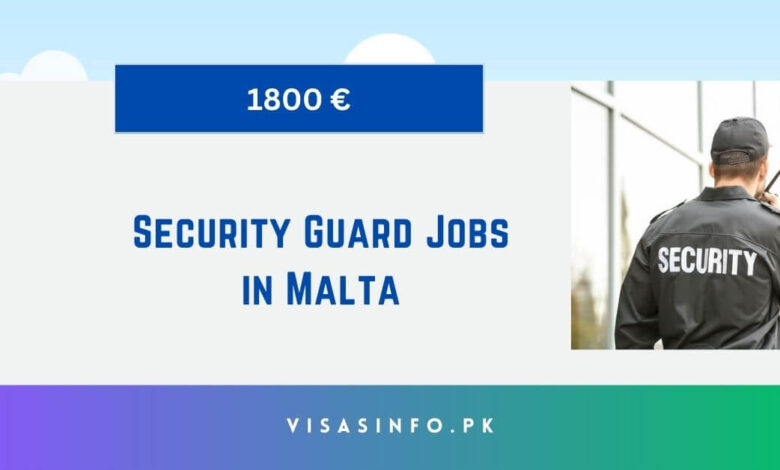 Security Guard Jobs in Malta