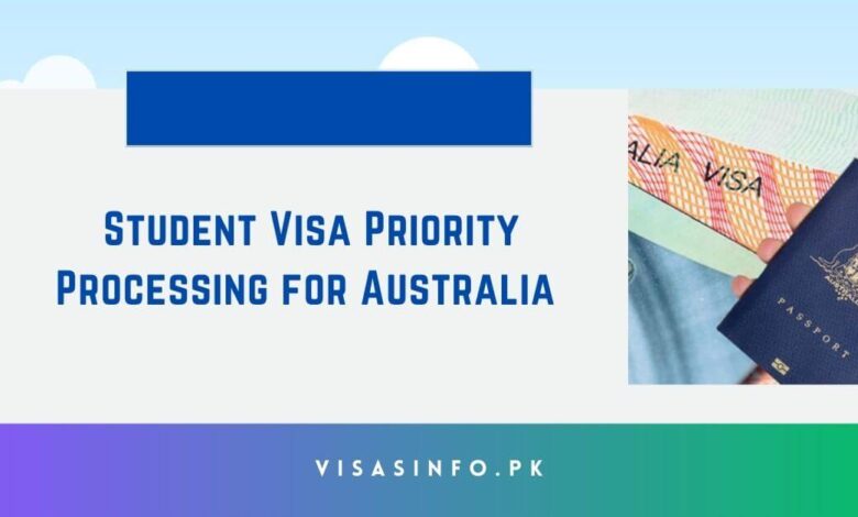 Student Visa Priority Processing for Australia