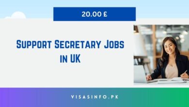 Support Secretary Jobs in UK