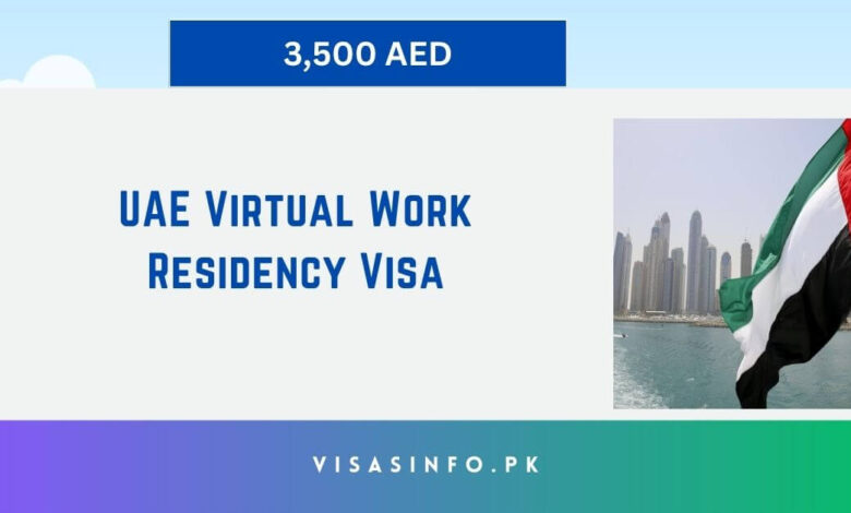 UAE Virtual Work Residency Visa