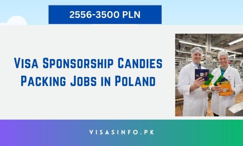 Visa Sponsorship Candies Packing Jobs in Poland